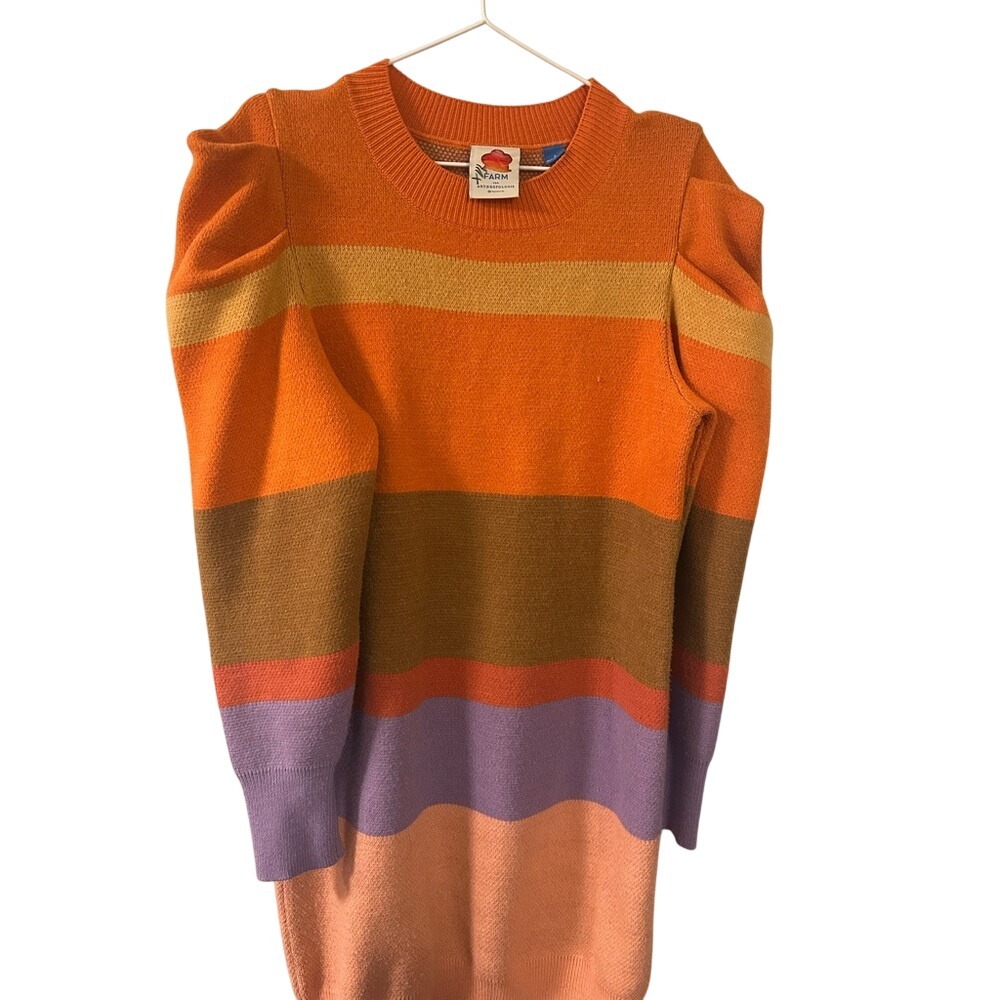 FARM Rio Multicolor Striped Dress size S